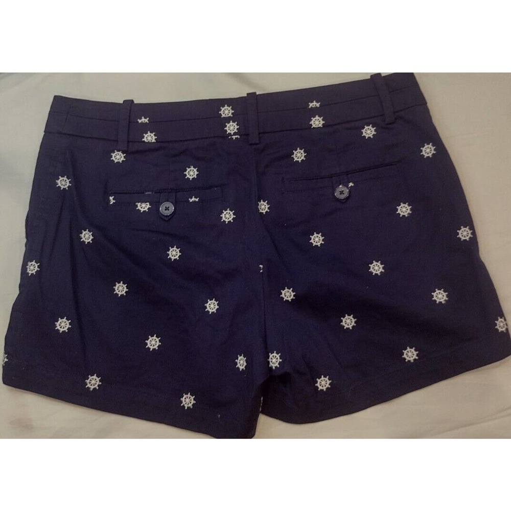 Telluride Clothing Co Size 4 Navy Blue Nautical Sailor Shorts 30x4